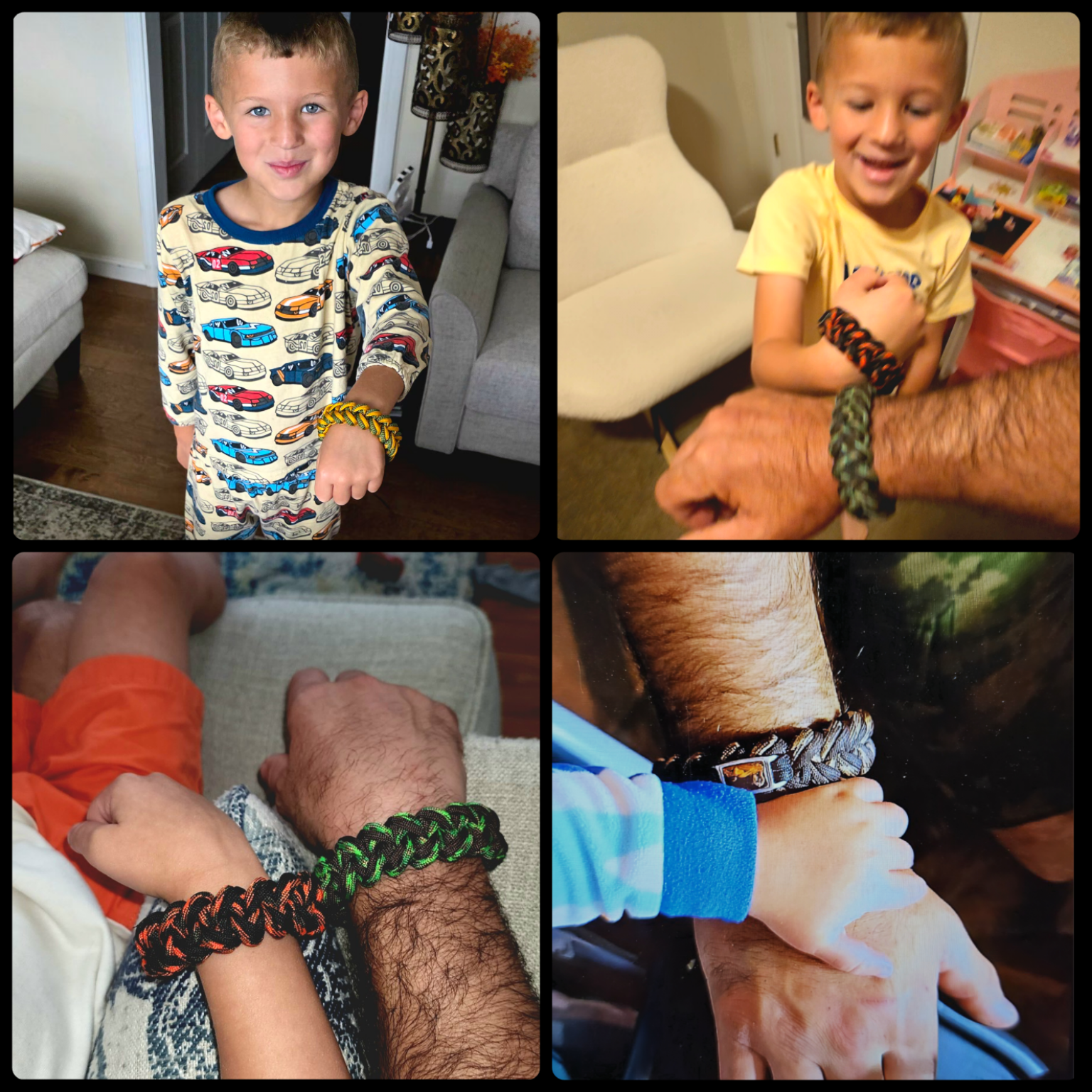 Bracelets and legacy moments connected to family stories